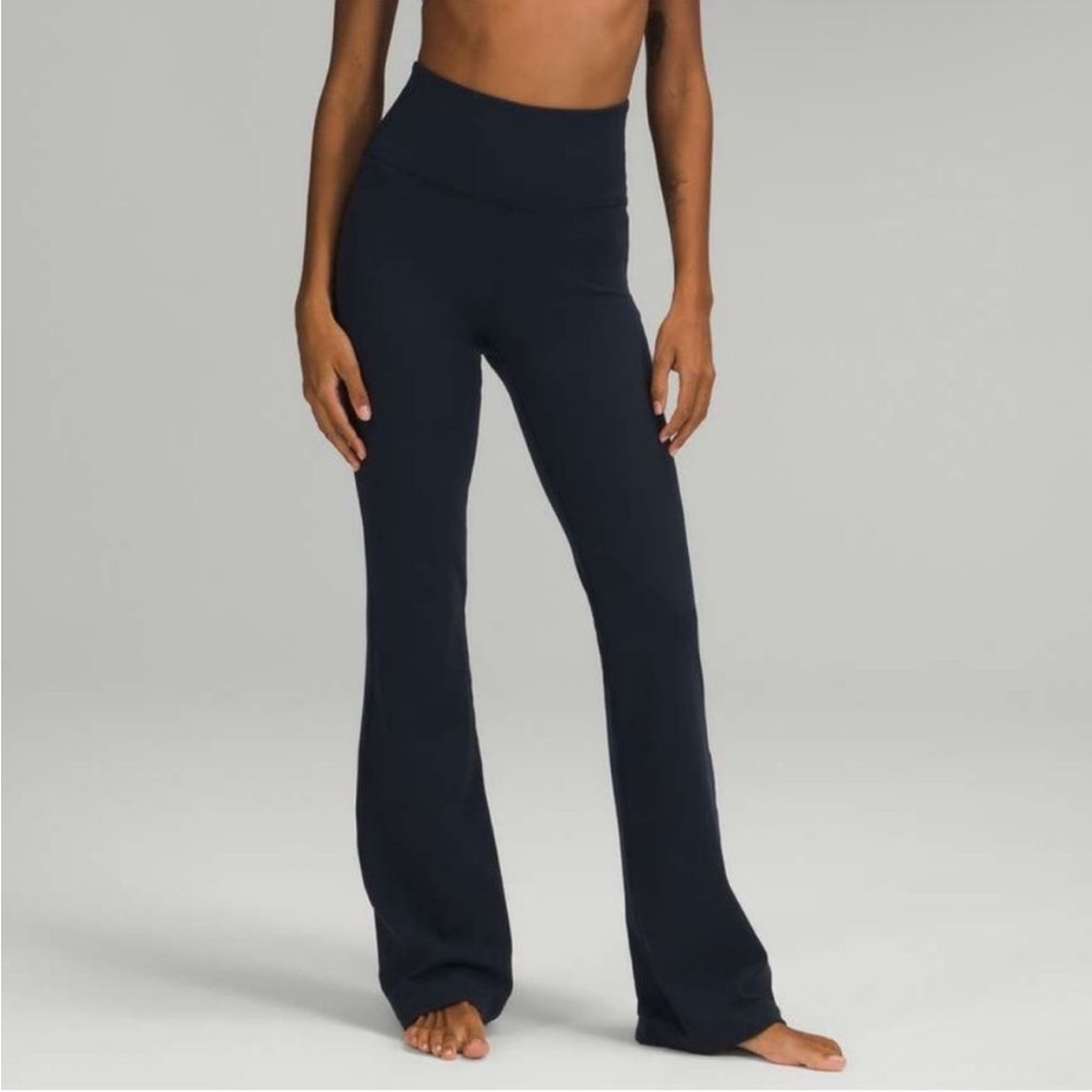 Lululemon Align Mini Flare Yoga Leggings Black Size 2